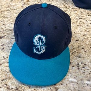 Mariners Teal Bill Baseball Cap